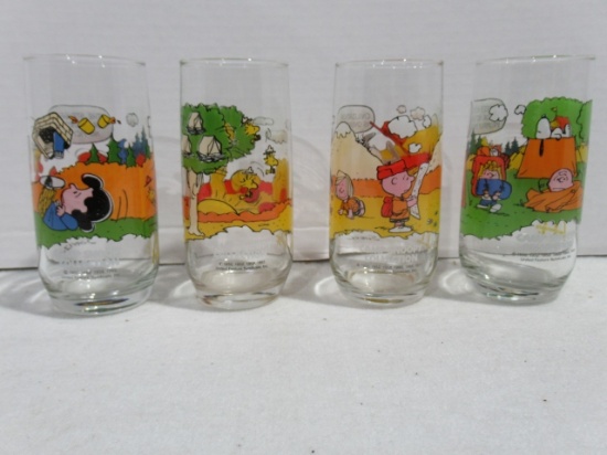 Snoopy's McDonald's Glass Set