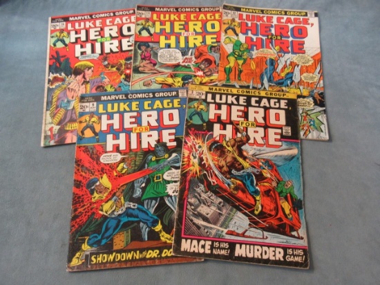 Luke Cage, Hero For Hire Lot of (5)