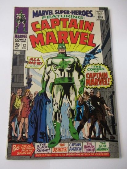 Marvel Super-Heroes #12/1st Capt. Marvel