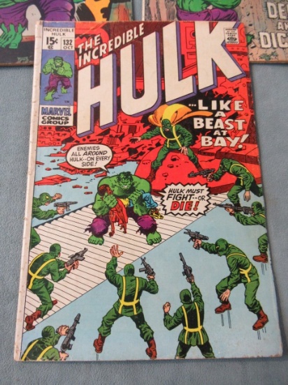 Incredible Hulk #132-134