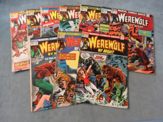Werewolf By Night Bronze Age Group of (10)
