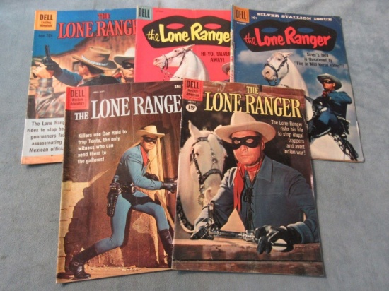Lone Ranger Dell Photo Cover Lot