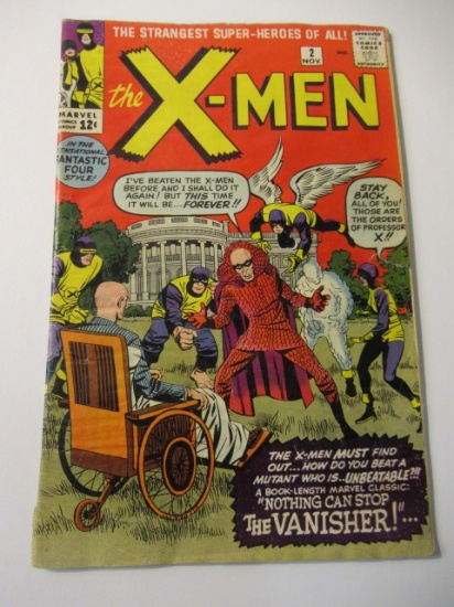 X-Men #2/1963 Key! 1st Vanisher
