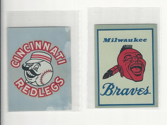 1960 Fleer Baseball Greats Inserts (2)