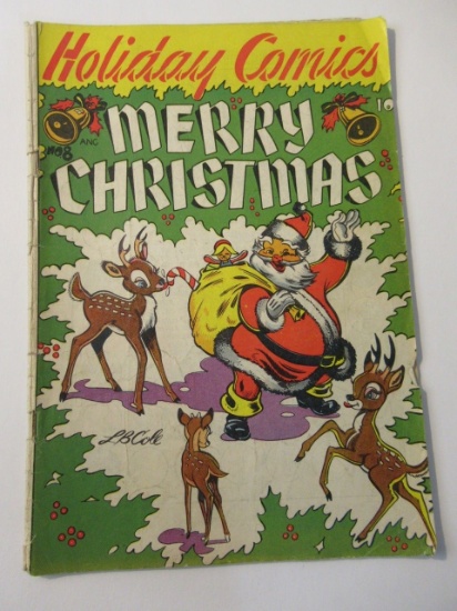 Holiday Comics #8/Star L.B. Cole Cover 1952