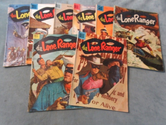 Lone Ranger and Related Vintage Comic Lot