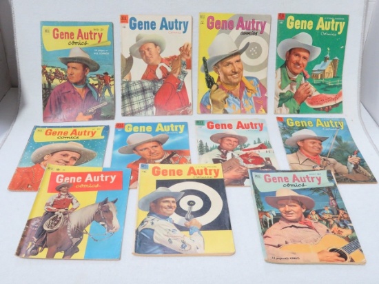 Gene Autry Dell Vintage Cowboy Comics