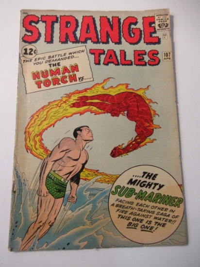 Strange Tales #107 Namor/Human Torch