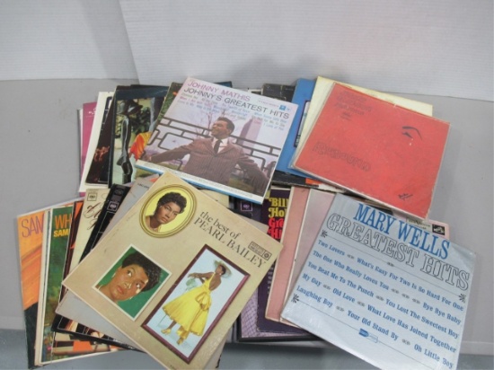 Group of Vinyl LPs/1950s-60s Pop + R&B