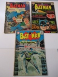 Batman #166/184/199 Silver Age Lot