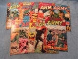 Fightin' Army Silver Age War Comic Lot