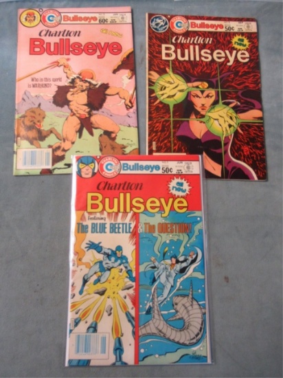 Charlton Bullseye #1/3/5 Blue Beetle Key
