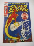 Silver Surfer #15/Human Torch Battle!