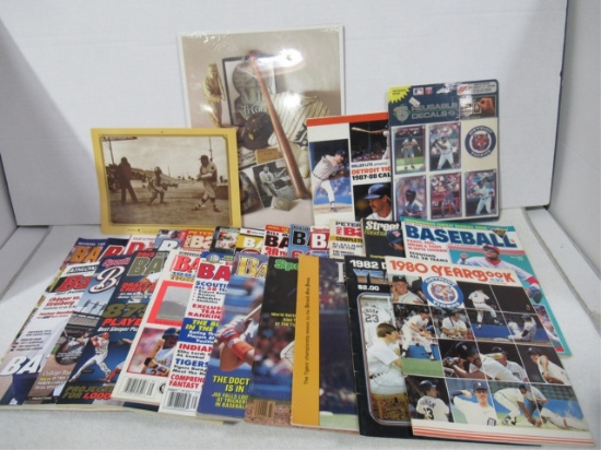Baseball Magazine and More Box Lot