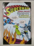 Superman Retro Style Cover Wall Plaque