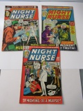 Night Nurse #1-3 Marvel 1973