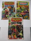 Amazing Adventures #1-3/Key Black Widow