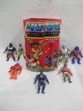 Masters of the Universe Figures + Carry Case