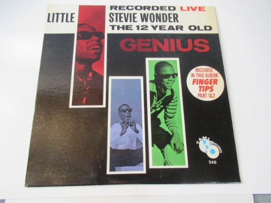 Stevie Wonder 12 Year Old Genius Vinyl LP Record