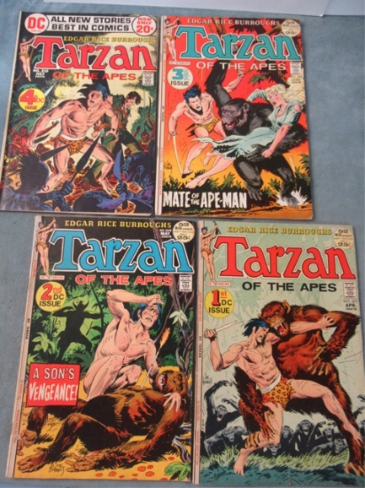 Tarzan #207-210/1st DC Issues