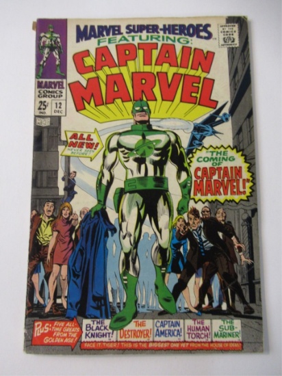 Marvel Super-Heroes #12/1st Capt. Marvel