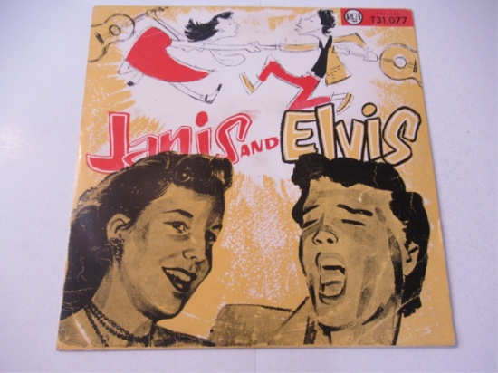 Janis / Elvis Presley 1958 Import Vinyl LP Record