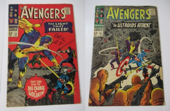 Avengers #35 + 36/Silver Age Marvel