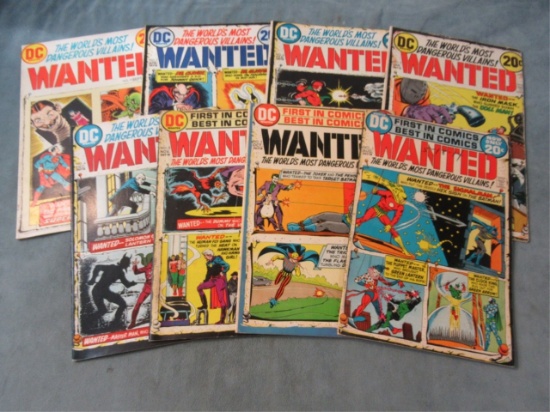 Wanted #1-7+9/DC Bronze Age