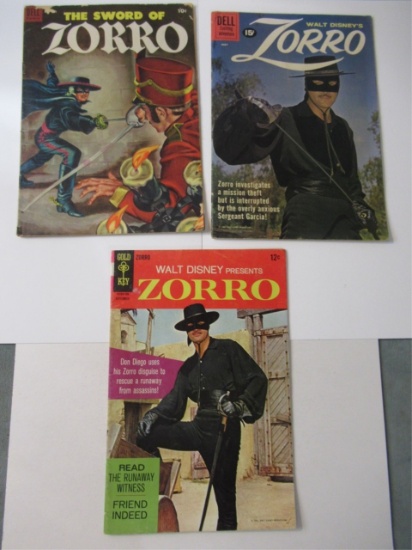 Zorro Golden/Silver Age Comic Lot