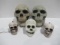 Spooky Skull Lot of (5)