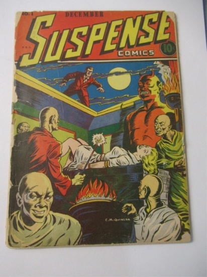 Suspense Comics #1 1943! Continental