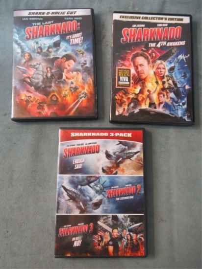 Sharknado Complete Series DVD Movies