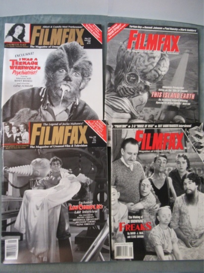 Filmfax Magazine Horror/Monster Lot