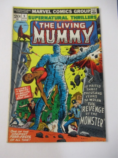 Supernatural Thrillers #5/1st Living Mummy