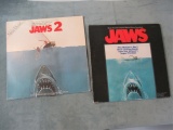 Jaws I and II Soundtrack Vinyl LP Records