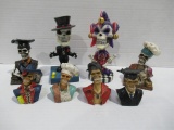 Skeleton Figurine Lot