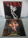 The Omen Pair of Soundtrack Vinyl LP Records