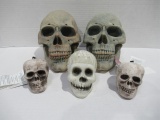 Spooky Skull Lot of (5)