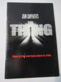 John Carpenter's The Thing Promo Booklet