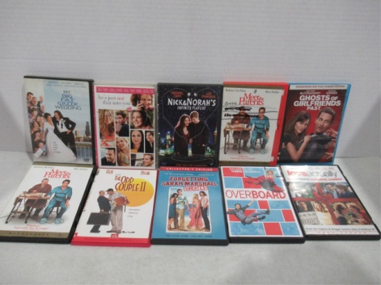 Comedic Romance DVDs (Lot of 10)