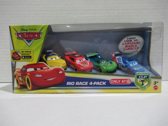 Disney Cars Rio Race 4-Pack