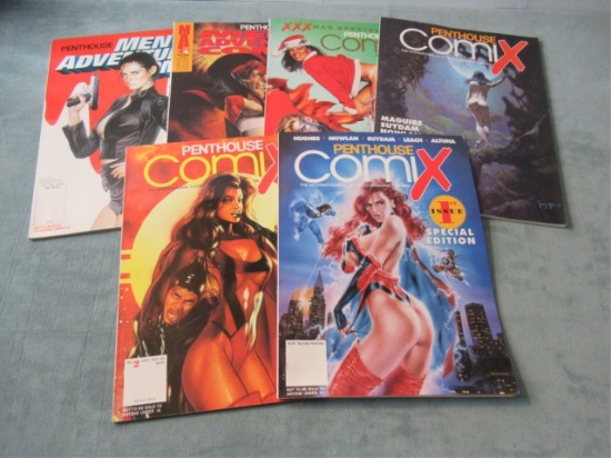 Penthouse Comix Lot of (6)