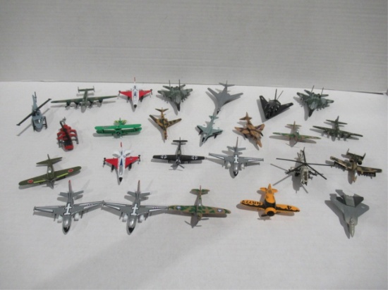 Die-Cast Aircraft Vehicle Lot