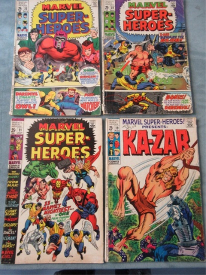 Marvel Super-Heroes #19/21/22/23