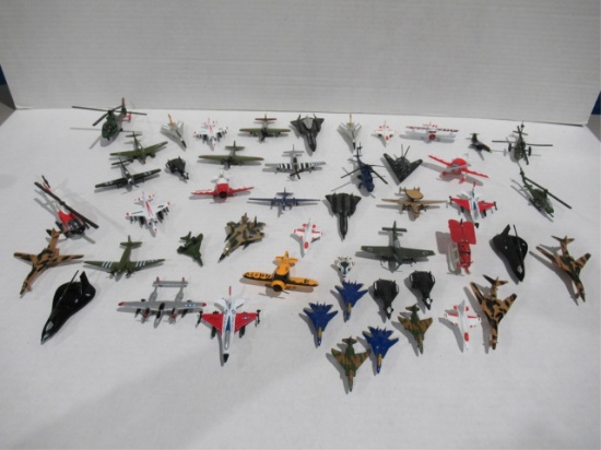 Die-Cast Aircraft Vehicle Lot