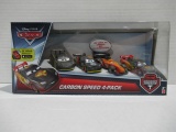 Disney Cars Carbon Speed 4-Pack