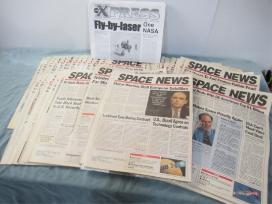 Space News Newspaper Lot