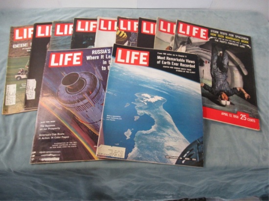Space Race Life Magazine Lot 1950s-1970