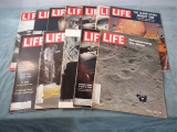 Space Race Life Magazine Lot 1960s-70