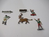 Vintage Heinrichsen Lead Christmas Figurines